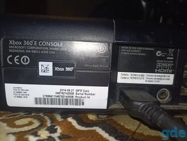 Игровая приставка Xbox 360 E прошита Lt CONSOLE USA, фотография 2
