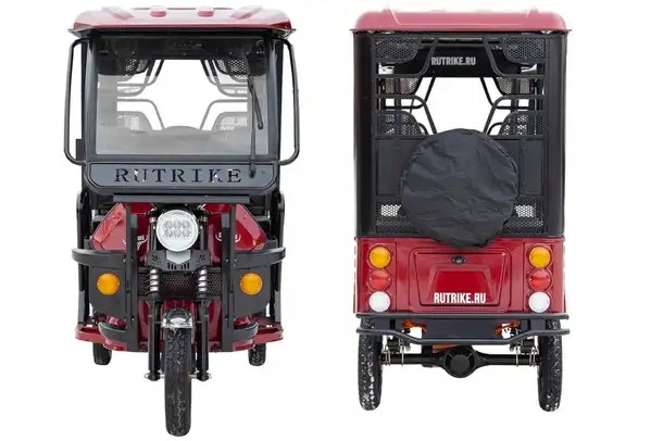 Трицикл rutrike рикша 60v1000w, фотография 6