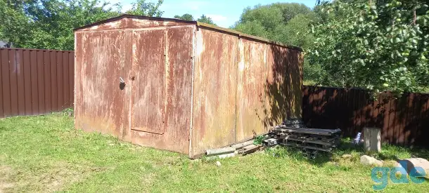 продам металлический  гараж, д Вяча, район, фотография 2