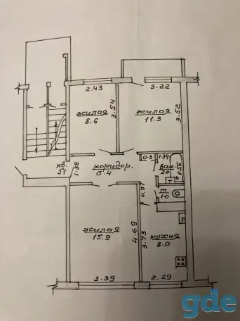 Продам 3-х комнатную квартиру, Первомайская 174, фотография 11
