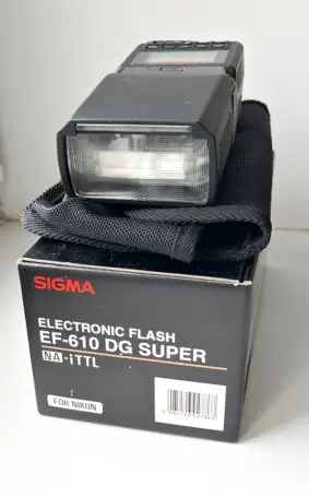 Вспышка Sigma ELECTRONIC FLASH EF-610 DG SUPER, фотография 5