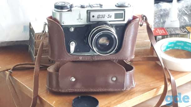 Олимпиада 1980 фотоаппарат ФЭД-5в рабочий кофр., фотография 1
