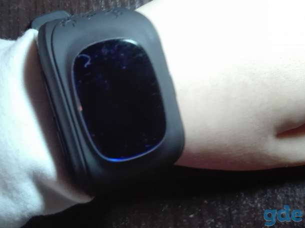 Продам часы gps детские черные, фотография 2