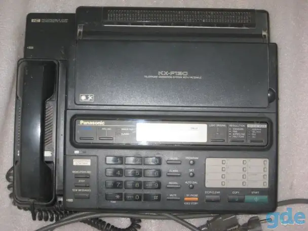 Телефон-автоответчик panasonic kx-f130, фотография 1