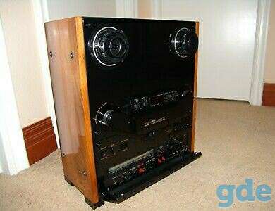 Японский катушечный стерео магнитофон Akai GX-747, фотография 3