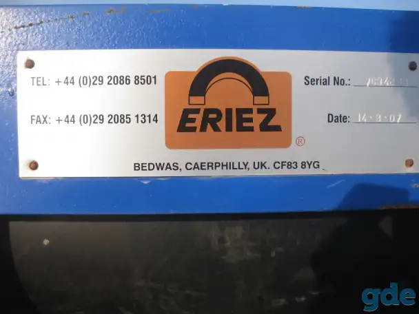 Магнитный сепаратор Eriez CP 20/100 SC2, фотография 2