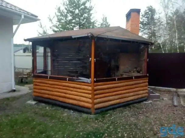 Мягкие окна ПВХ для дачи и дома, фотография 1