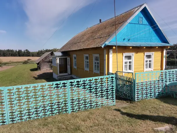 Продажа дома в деревне с хоз. Постройками и большим огородом. Рядом озеро с рыбой и лес с ягодами и грибами., фотография 1
