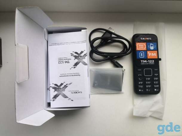 Телефон Texet TM-122, фотография 1