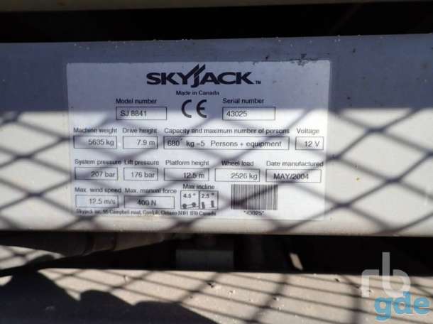 Ножничный подъемник SKYJACK SJ8841, фотография 7