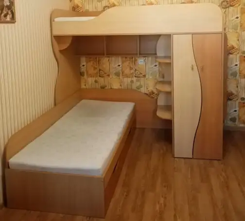 Двухъярусная кровать детская, фотография 1