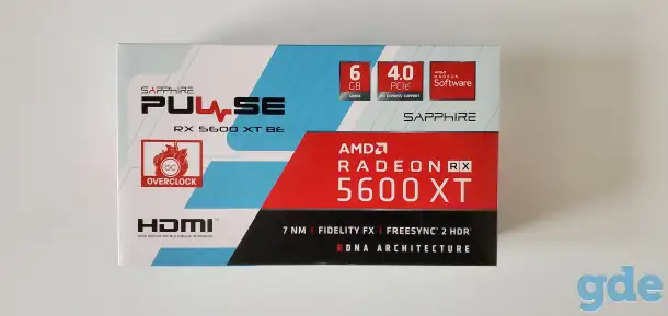 Видеокарта Sapphire RX 5600 XT 6GB AMD 5600xt radeon, фотография 5