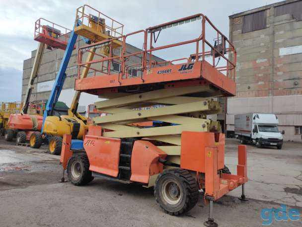 Аренда ножничного подъемника JLG 4394RT, фотография 8