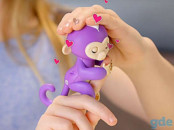 Ручная обезьянка Fingerlings новая, в упаковке, фотография 7