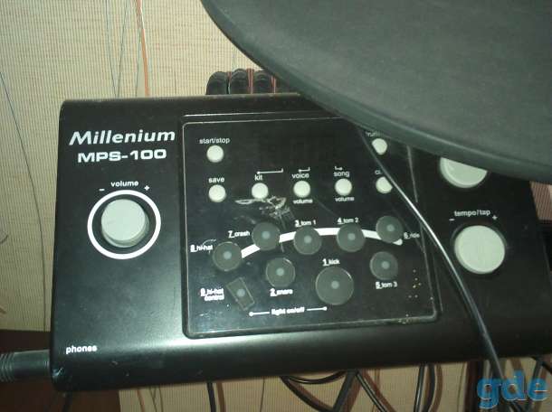 продаются электронные барабаны millenium mps-100, фотография 2