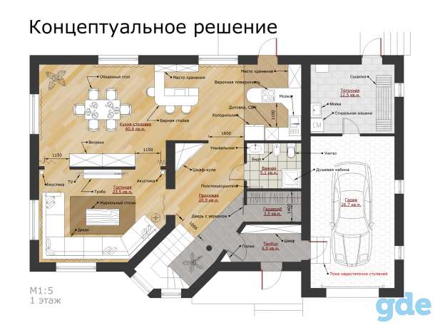 Дизайн интерьера недорого и в сжатые сроки. РБ, фотография 7