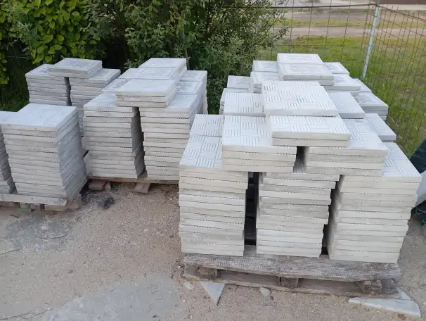 Продам тротуарную плитку, бордюр, крышки забора, фотография 1