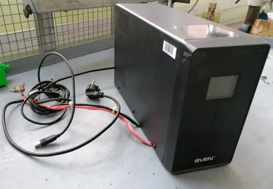 Источник бесперебойного питания SVEN Pro1500 продается без акб, фотография 1