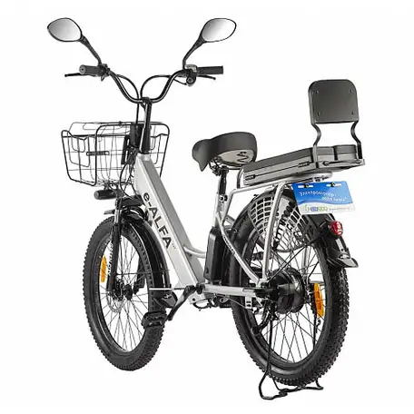 Электровелосипед eltreco e-alfa fat 500w, фотография 8