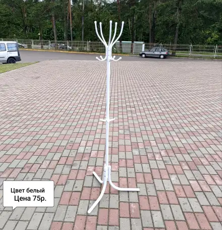Вешалка металлическая новая, фотография 2