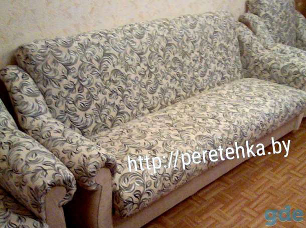 Перетяжка ремонт реставрация обивка мягкой мебели в Гомеле в Минске, фотография 1