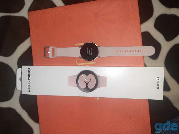 Продам часы Samsung Galaxy Watch 4, розовое золото, фотография 2