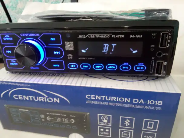 USB-магнитола Centurion DA-1018 блютуз новая, фотография 1