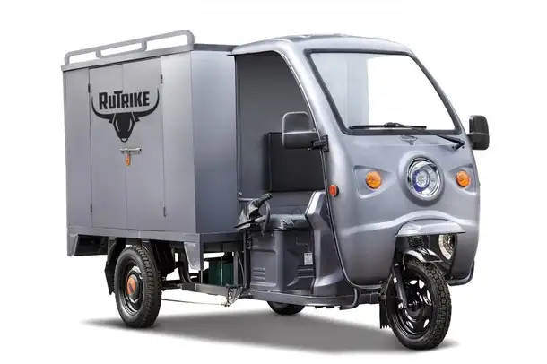 Грузовой электротрицикл rutrike карго 1800 60v1000w, фотография 4