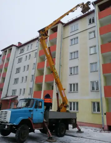 Аренда автовышки. Подъёмные работы. Слуцк область., фотография 2
