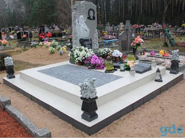 Благоустройство могил, фотография 2