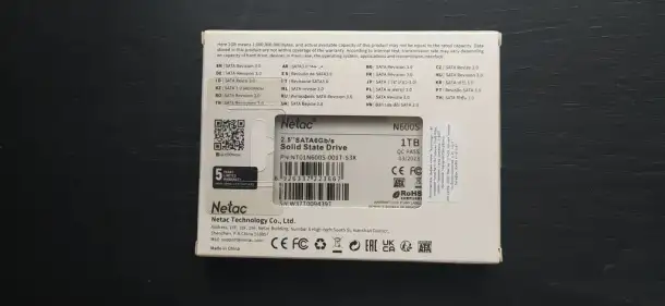 SSD Netac N600S 1 ТБ, фотография 2