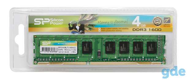 SP- модуль памяти DDR3, объем 4Gb, фотография 1