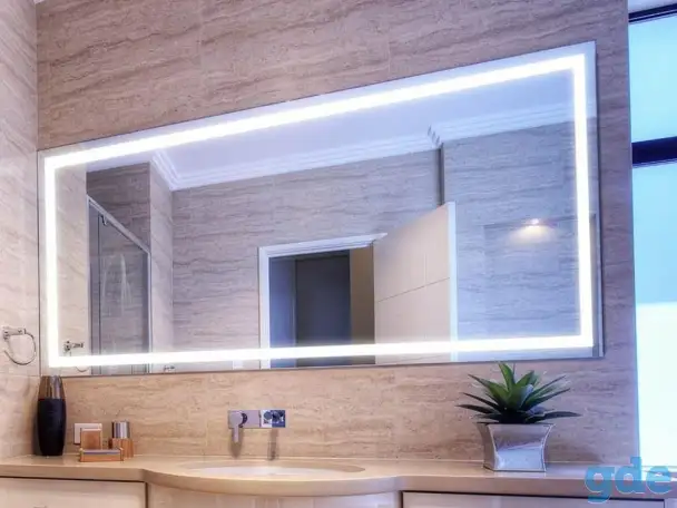 Стильные зеркала с LED подсветкой от производителя, фотография 3