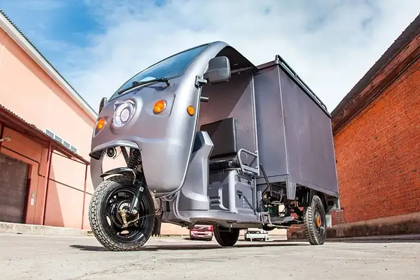 Грузовой электротрицикл rutrike карго 1800 60v1000w, фотография 7