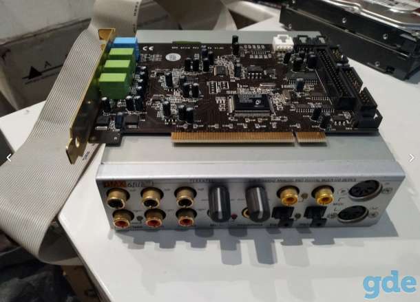 Профессиональная звуковая карта Terratec DMX6 Fire. 24бит/96кГц, фотография 1