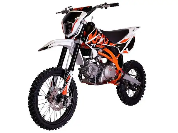 Питбайк kayo basic tt140 17/14 krz (механ. сцепл., кикстартер 2022 г.), фотография 4