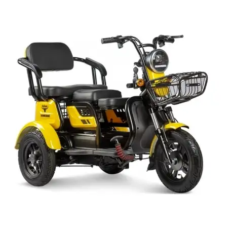 Трицикл rutrike бумеранг 650w 48v двухместный без акб, фотография 1