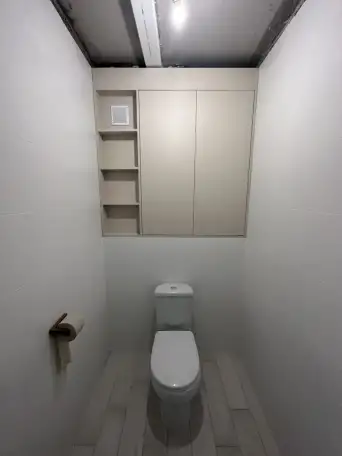 Зашивка труб в туалете и ванной, фотография 10