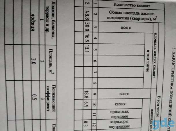 Продам 2-х комн. кв. в Жодино по ул. Гагарина в кирпичном доме, фотография 3