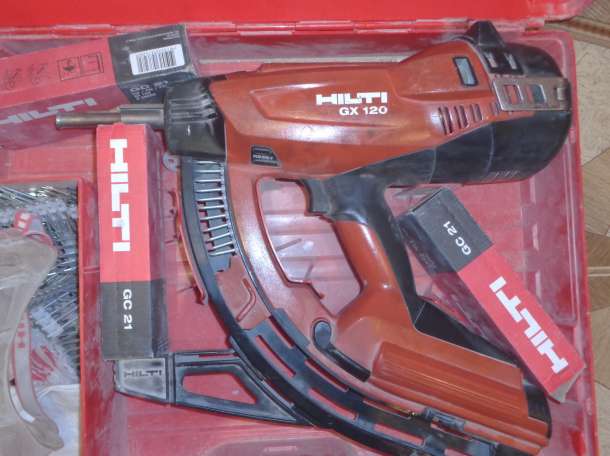 Газовый монтажный пистолет HILTI GX-120, фотография 2