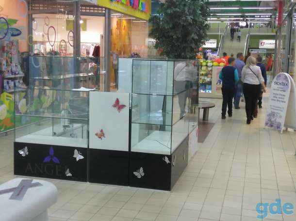 Торговый островок с LED подсветкой 5м.кв., фотография 2