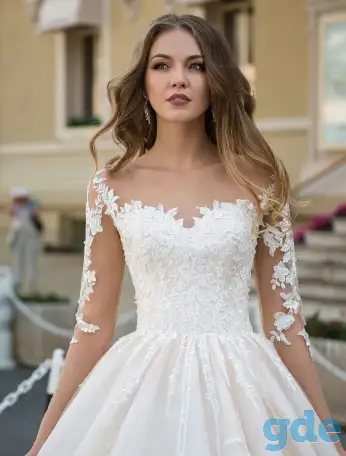 Продажа: СВАДЕБНОЕ ПЛАТЬЕ MILADA – T0768 ОТ TRINITY, фотография 3