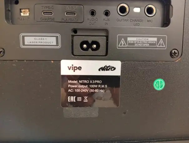 Продам колонку vipe nitro x3 pro, фотография 3