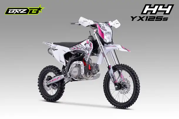 Питбайк brz h4 yx125s 17/14, фотография 1
