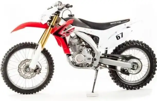 Кроссовый мотоцикл motoland xr250 без птс, фотография 2