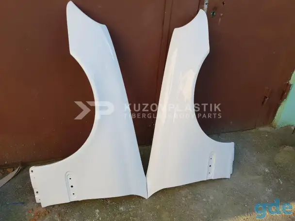 Крыло на Мерседес C W203 из стеклопластика., фотография 3