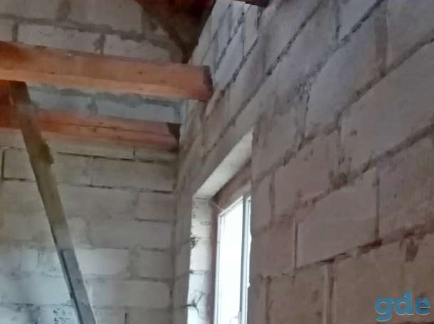 Продам блочный недостроенный  мансардный дом, д.Посеничи ул 25, фотография 9