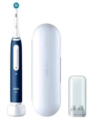 Электрическая зубная щетка oral-b io 4 my way ocean blue +, фотография 1
