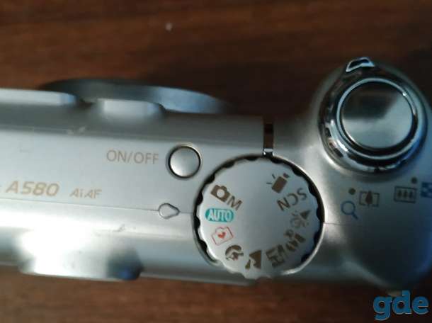 Цифровой фотоаппарат Canon PowerShot A580, фотография 3