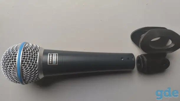 Микрофоны SHURE : PGA 48  и BETA 58A., фотография 7
